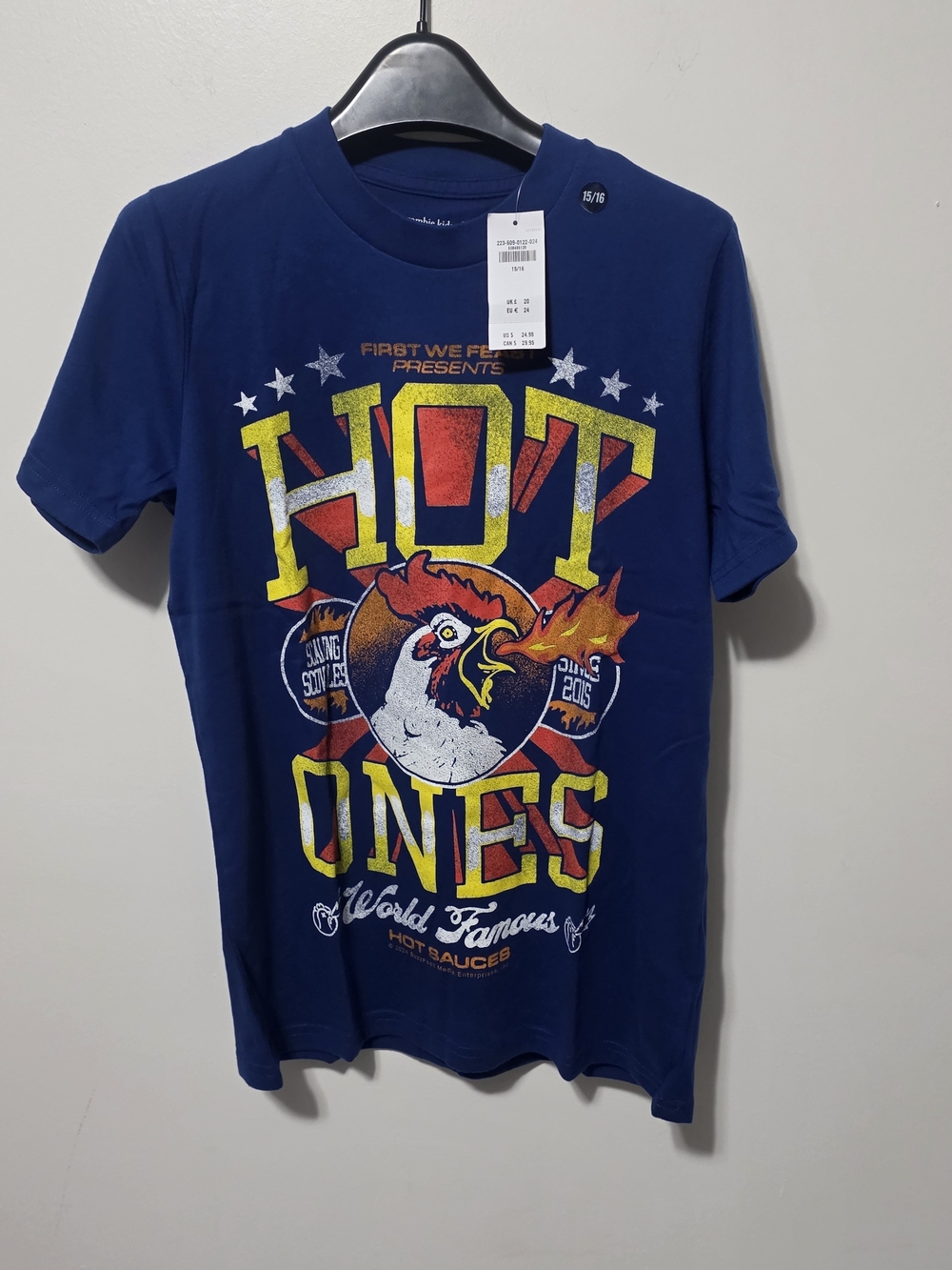 abercrombie kids Navy Blue 'Hot Ones' Graphic Tee